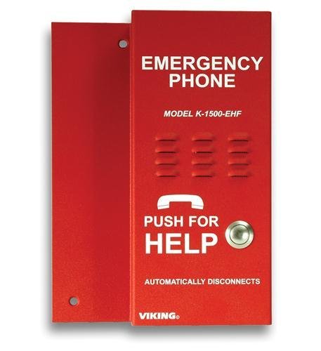 Viking K-1500-EHFA Hands-Free Elevator Intercom System - Emergency Communication Device for Buildings, Offices & Public Spaces