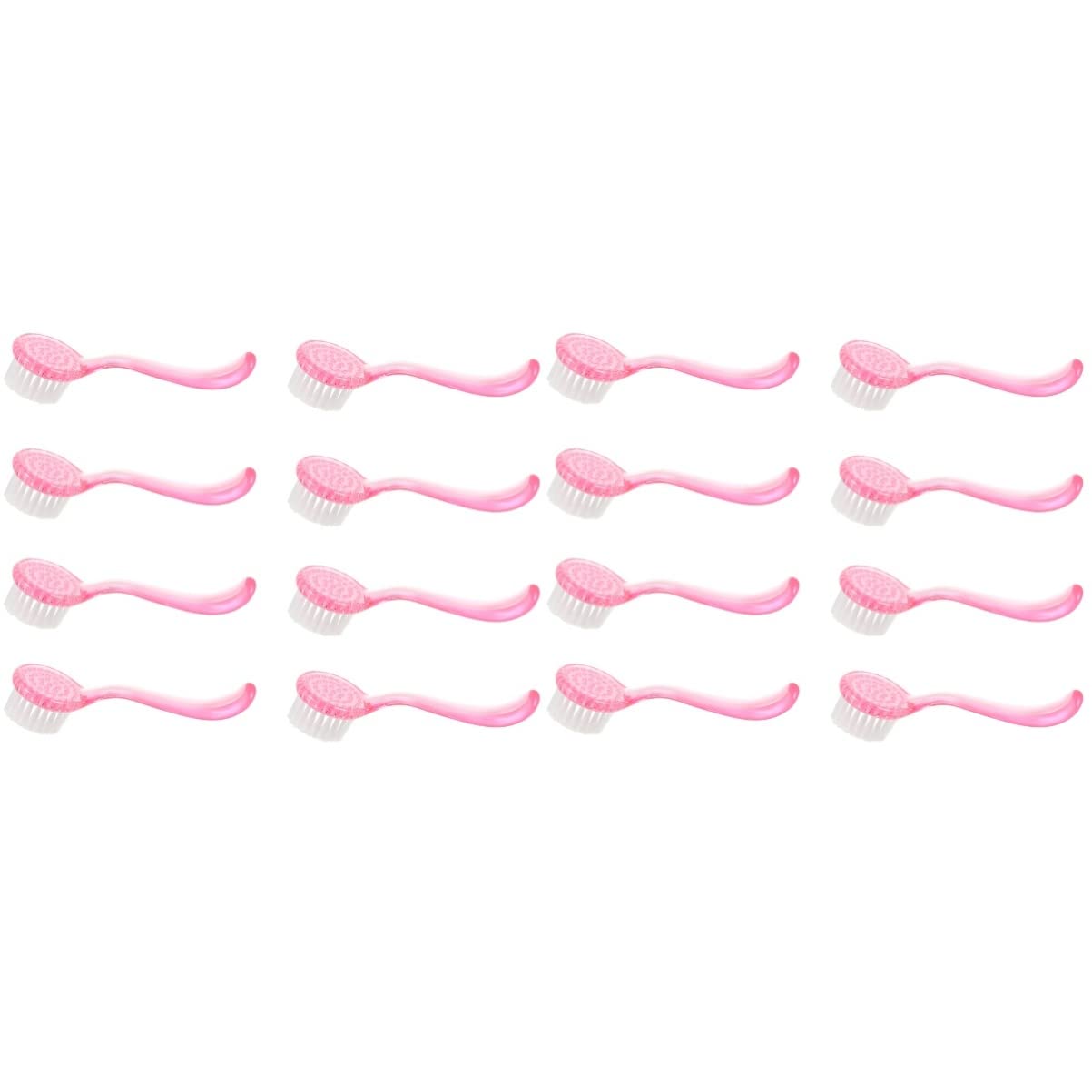 Beaupretty 16pcs Blackhead Removal Brushes - Facial Cleansing & Exfoliation for Deep Pore Cleaning at Home Spa