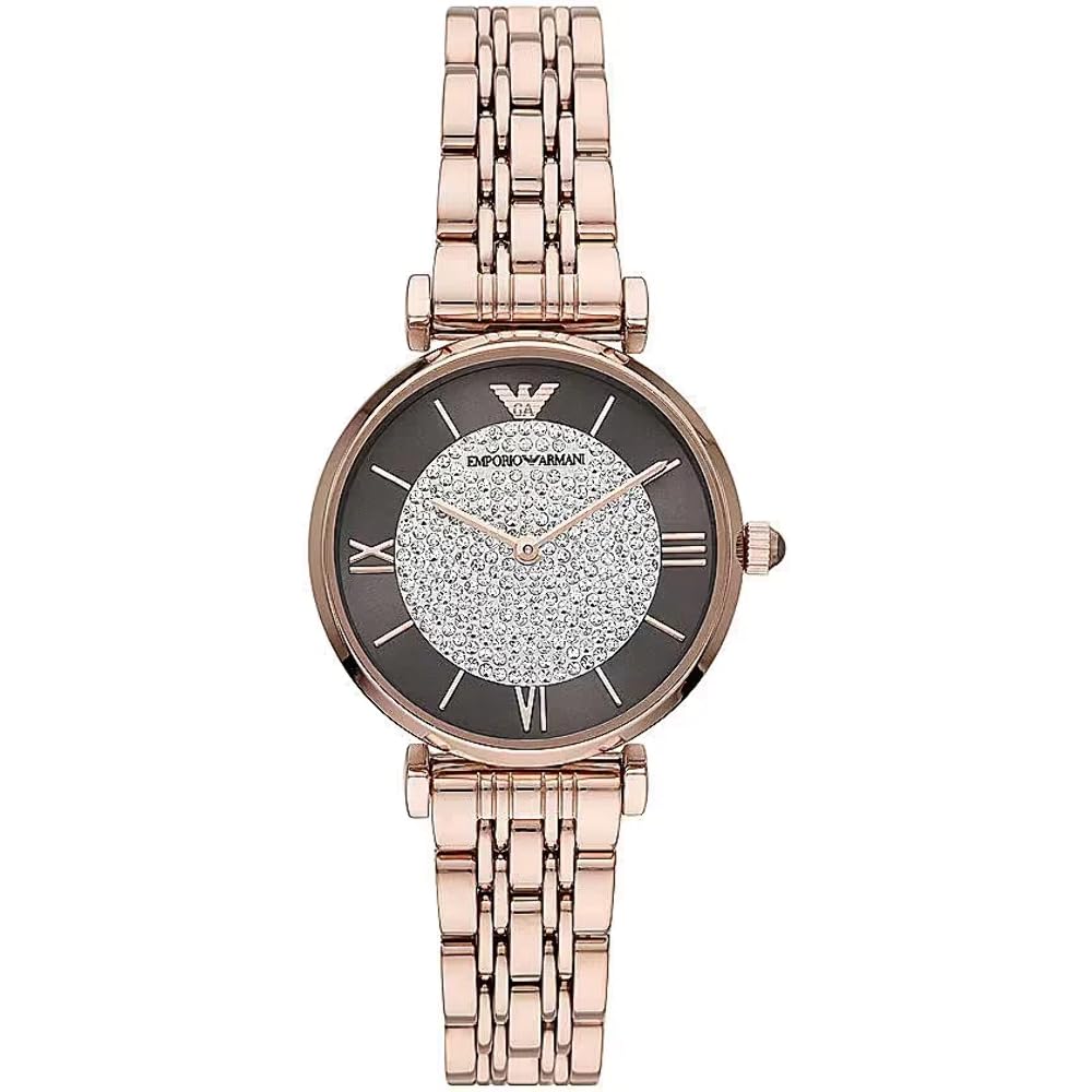 Emporio Armani Women's Luxury Dress Watch - Stainless Steel Bracelet, Water Resistant, Elegant Fashion Watch for Women | Perfect for Business, Party & Formal Occasions