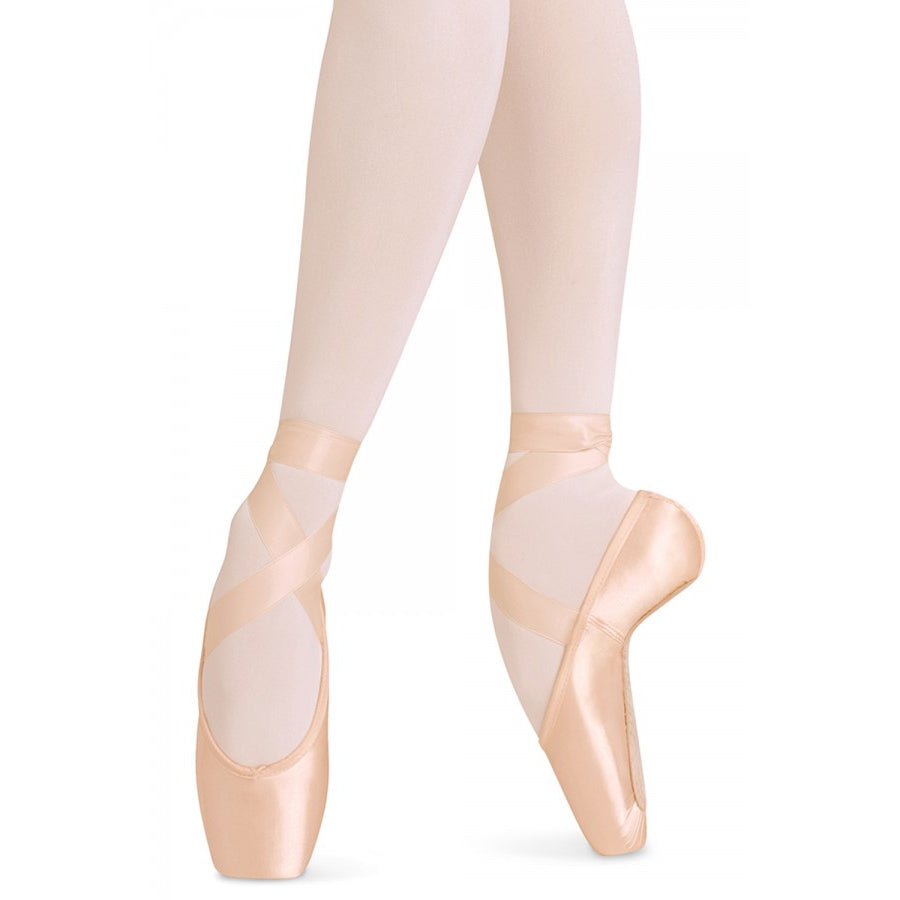 Bloch Pink Balance European Pointe Shoes for Ballet Dancing - Professional Ballet Shoes for Women & Girls - Perfect for Ballet Practice, Performances & Dance Recitals