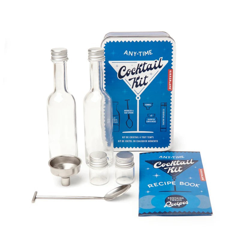 Premium Anytime Cocktail Kit - Home Bar Essentials for Parties, Gifts & Mixology Enthusiasts | Perfect for Entertaining, Holidays & Special Occasions