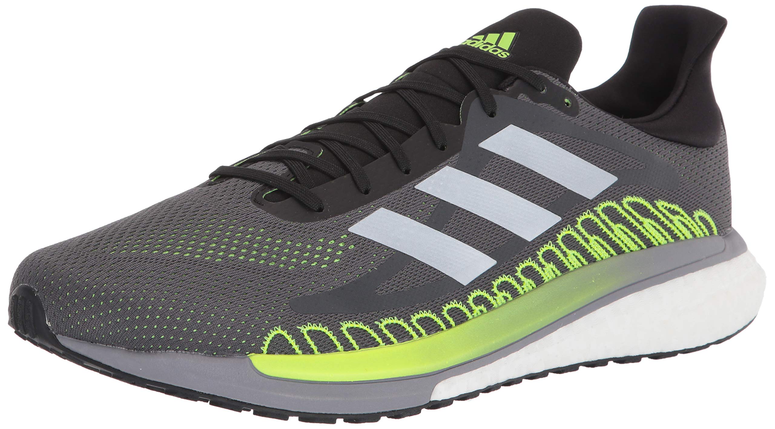 adidas Men's Solar Glide St 3 Running Shoes - Lightweight Cushioned Sneakers for Jogging, Training & Gym Workouts - Perfect for Road Running & Daily Wear