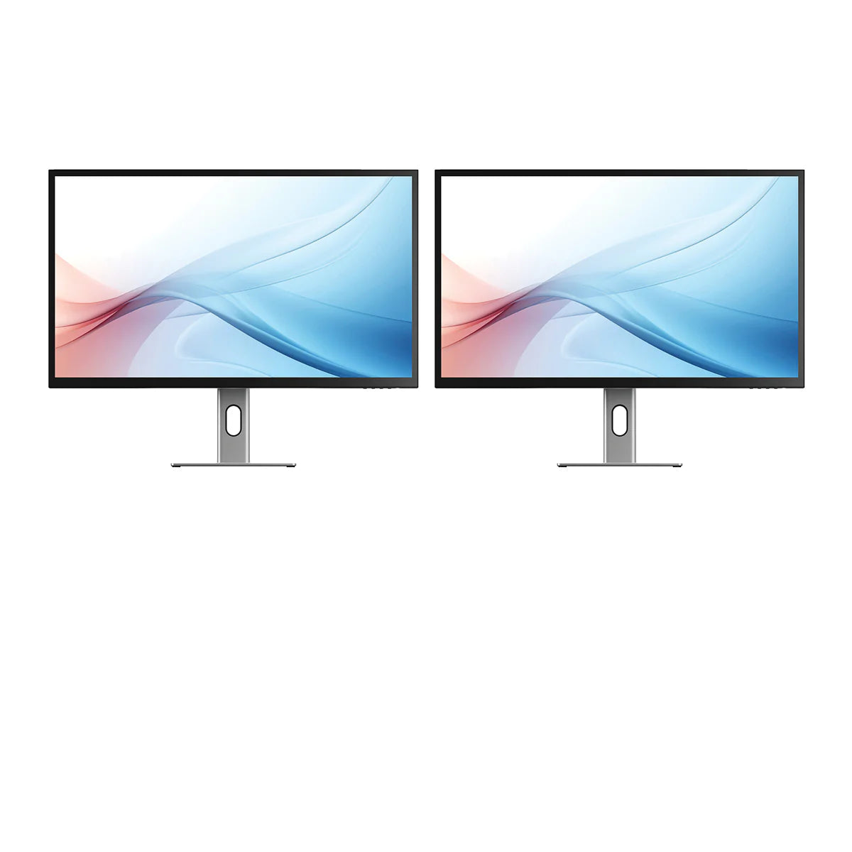 Clarity Max 32 Inch UHD 4K Computer Monitor with USB-C Power Delivery - Dual Pack for Home Office & Gaming Setup | Ultra HD Display for Professionals, Designers & Gamers