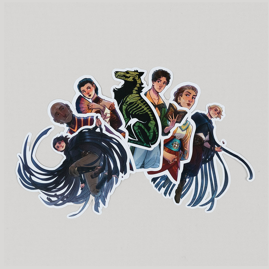 Mistborn Sticker Pack - Vin & Kelsier Stickers - Fantasy Book Lover Gifts - Perfect for Laptops, Water Bottles & Notebooks - The Final Empire Collection