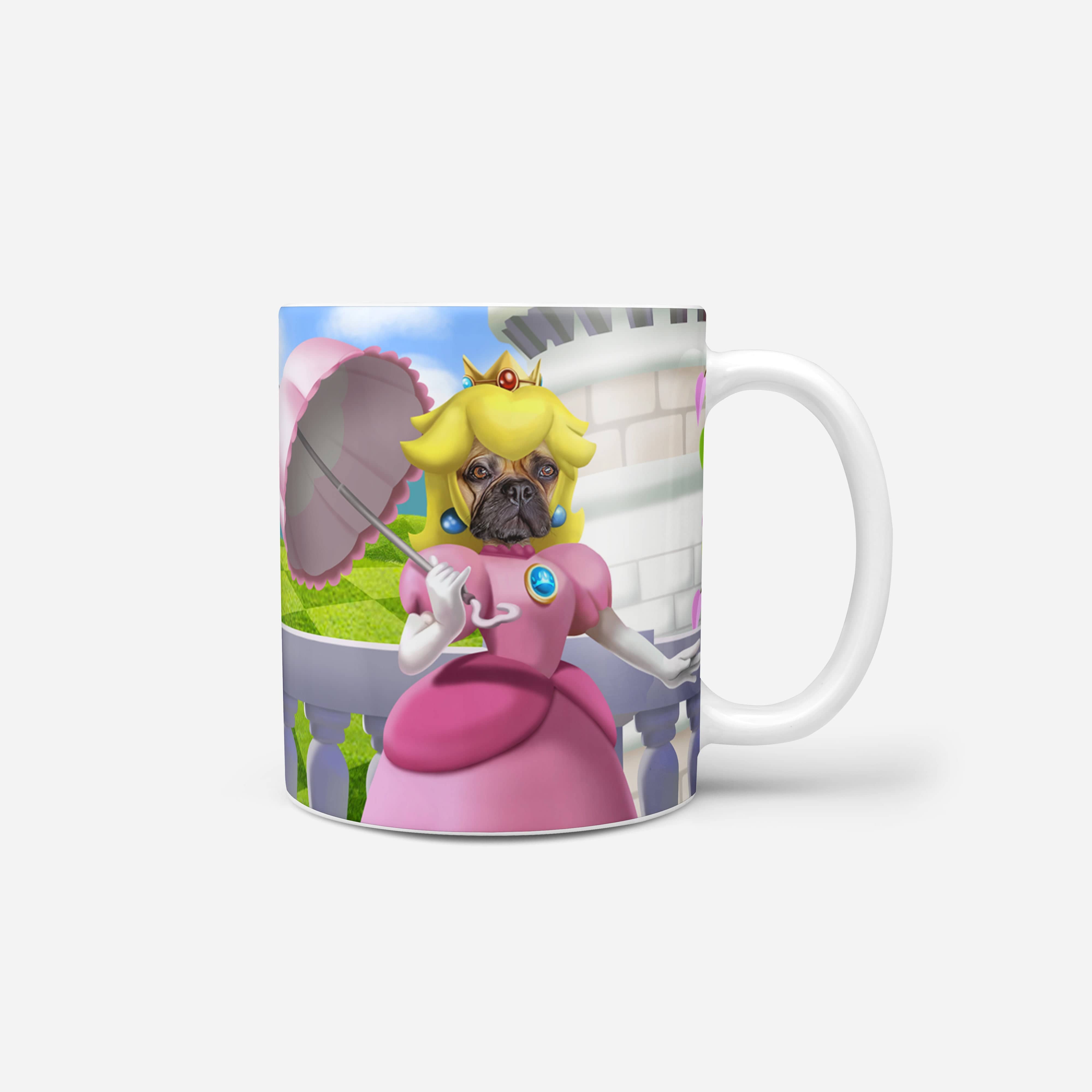 Custom Video Game Princess Mug - Personalized Gaming Gift for Women & Girls - Perfect for Coffee, Tea & Hot Drinks at Home or Office