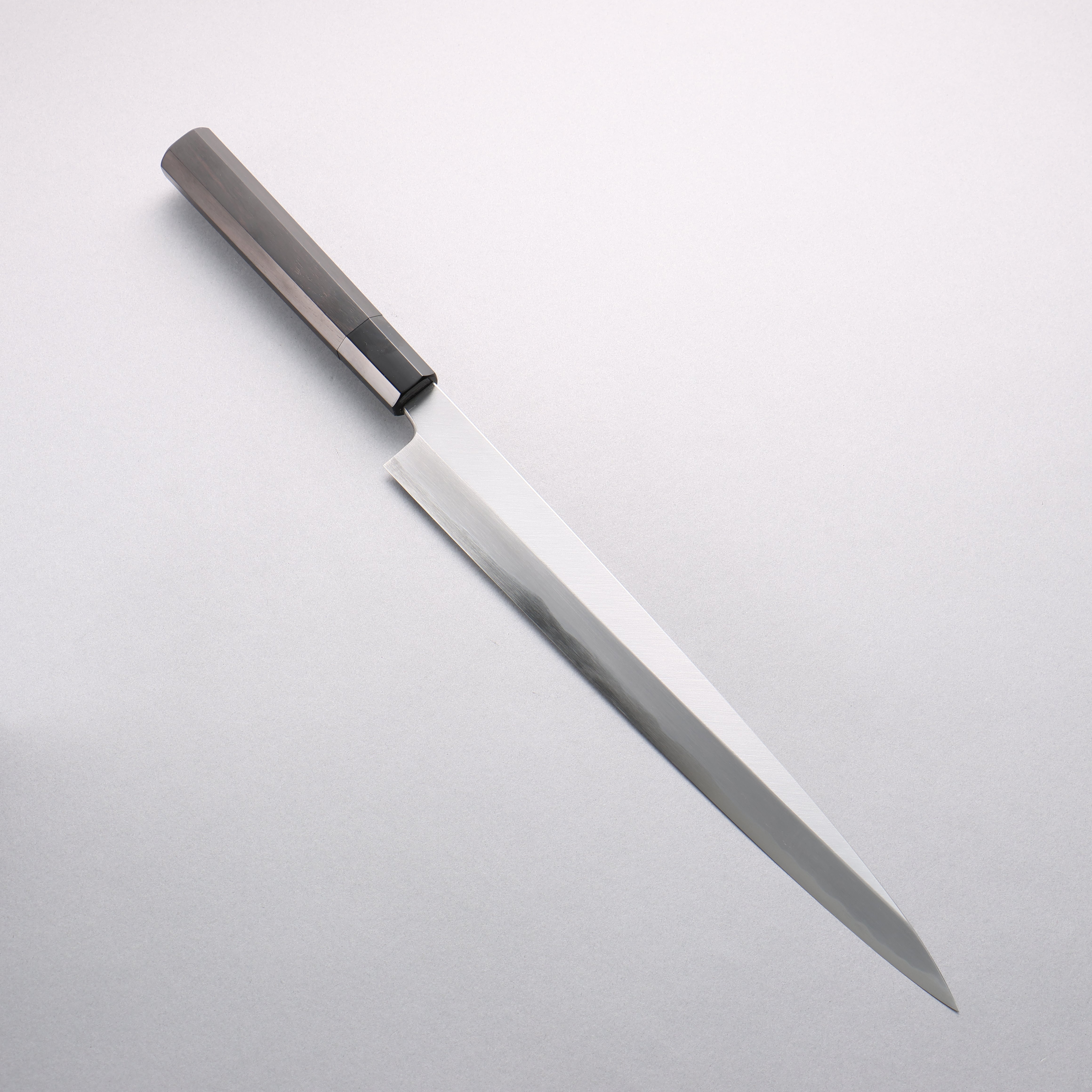 Premium Blue Steel No.1 Yanagiba Sushi Knife 300mm - Japanese Chef Knife with Ebony Wood Handle - Professional Sashimi & Sushi Preparation Tool for Home & Restaurant Use