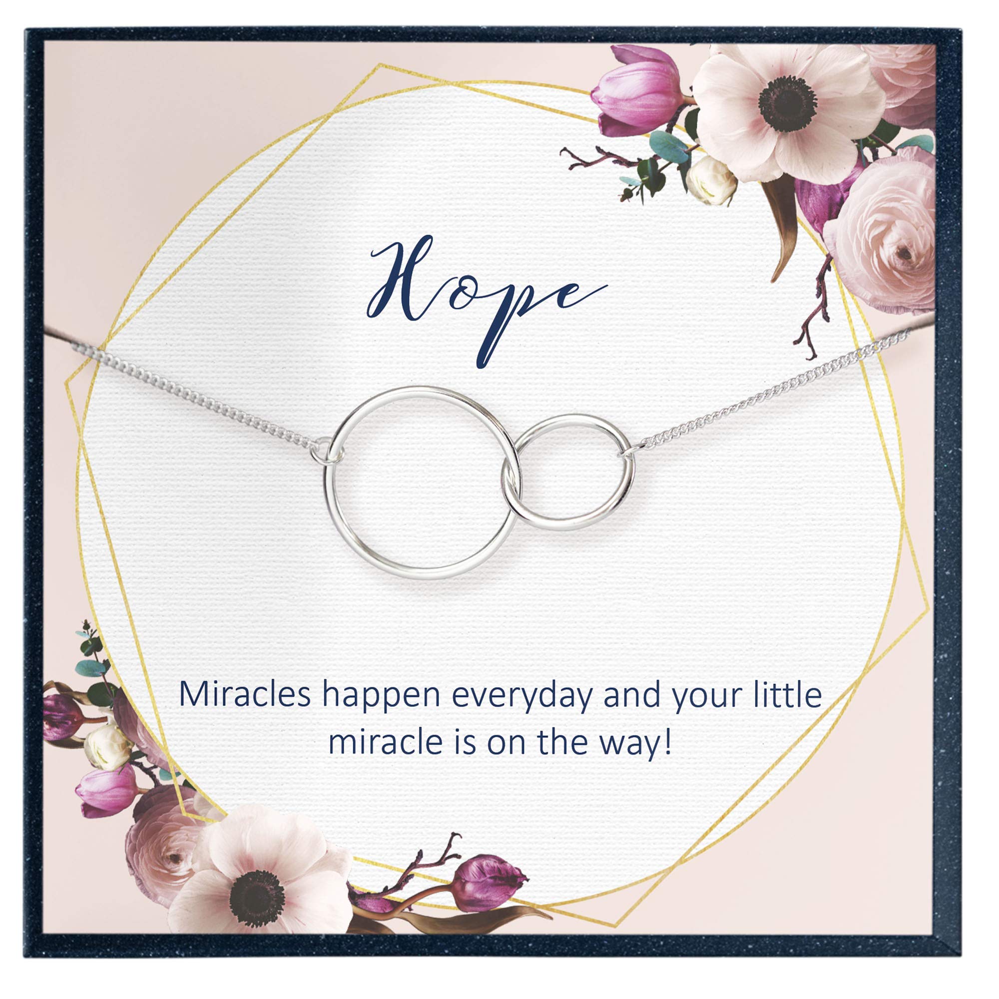 Infertility Support Gifts for Women - Fertility Wish Necklace, IVF & Hope Gifts - Perfect for Friends, Sisters & Loved Ones Going Through Fertility Struggles