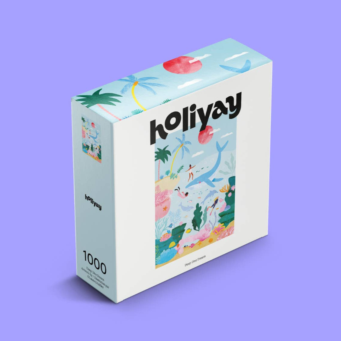Ballet Aquatique 1000 Piece Jigsaw Puzzle - Beautiful Underwater Ballet Scene - Perfect for Family Game Night & Puzzle Enthusiasts