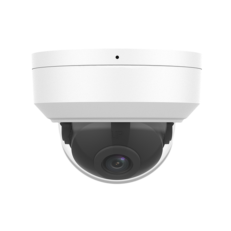Alibi Vigilant Performance Series 8MP SmartSense Starlight IP Fixed Dome Security Camera with Built-in Mic, Audio/Alarm - Ideal for Home & Business Surveillance