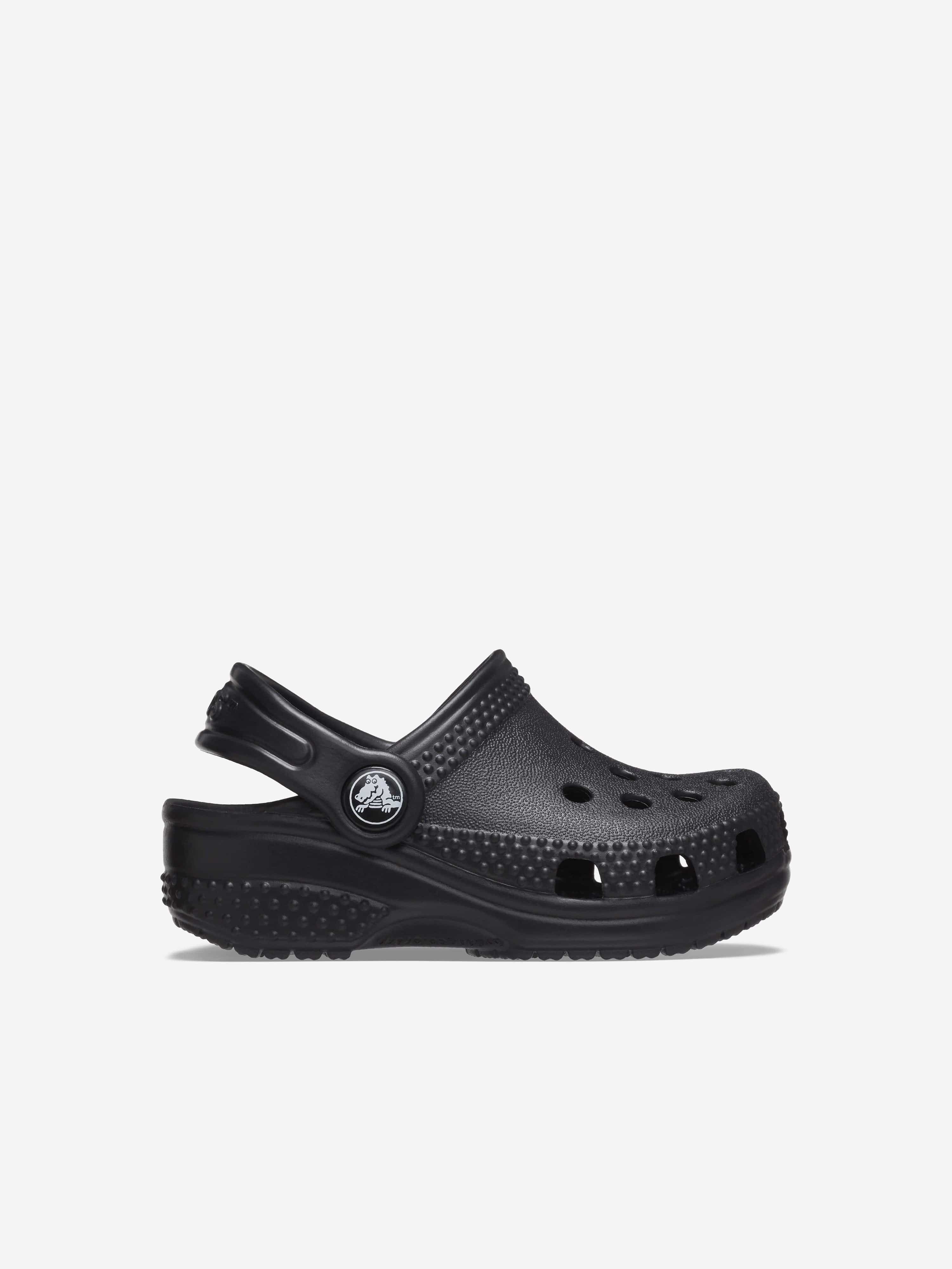 **Black Baby Crocs Littles | Comfortable & Lightweight Toddler Shoes for Playtime & Outdoor Adventures**