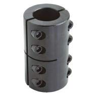 Climax Metal Products 2ISCC-100-075 Rigid Steel Coupling - Heavy Duty Pipe Fitting for Plumbing, HVAC and Industrial Applications