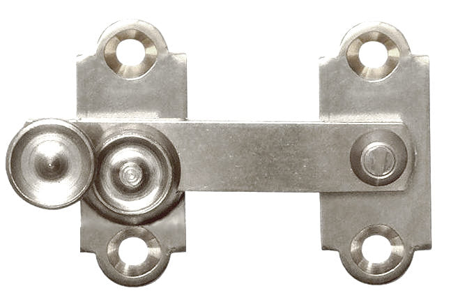 Næsman No. 159 Nickel Window Handle/Cupboard Knob - Vintage Cabinet Hardware for Home Renovation & Furniture Restoration
