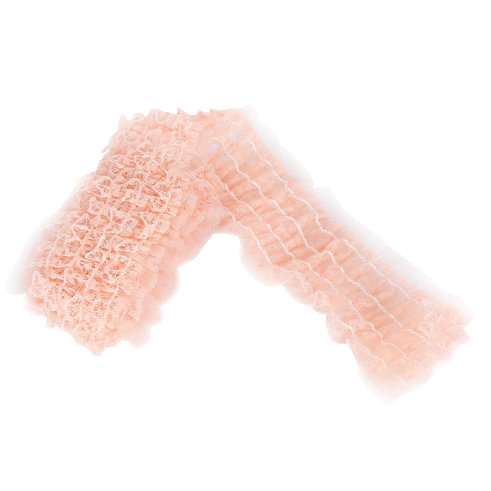 10 Yards Stretch Elastic Soft Trim Lace - 60mm Pink Ribbon for DIY Sewing, Headbands, Garters, Clothing Decor & Patching | Perfect for Crafting, Fashion Accessories & Home Decor Projects