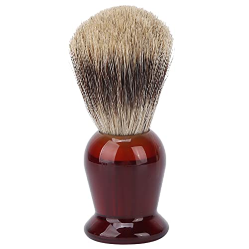Men's Wooden Beard Brush - Soft Bristles for Wet Shaving & Grooming