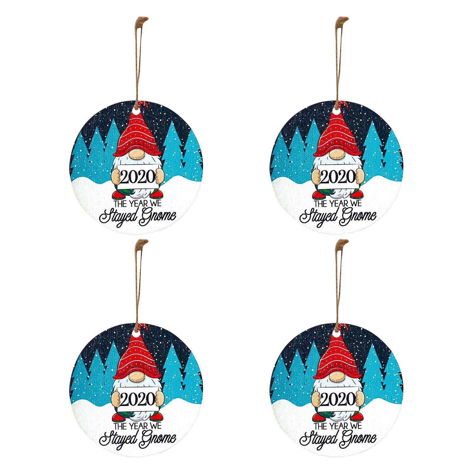 2020 Christmas Gnome Ornament - Festive Home Decor Ball Garland for Tree & Room Decoration | Perfect for Holiday Parties & Gift Giving