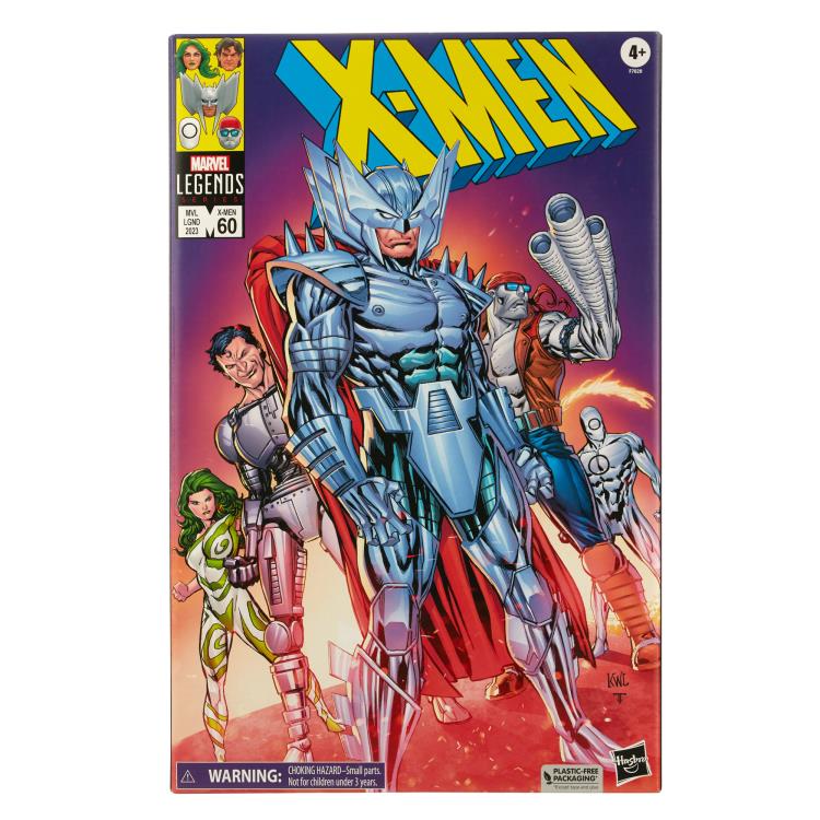 X-Men 60th Anniversary Marvel Legends Villains Action Figure 5-Pack Set - Collectible Superhero Figures for Display, Gifts & Comic Book Fans