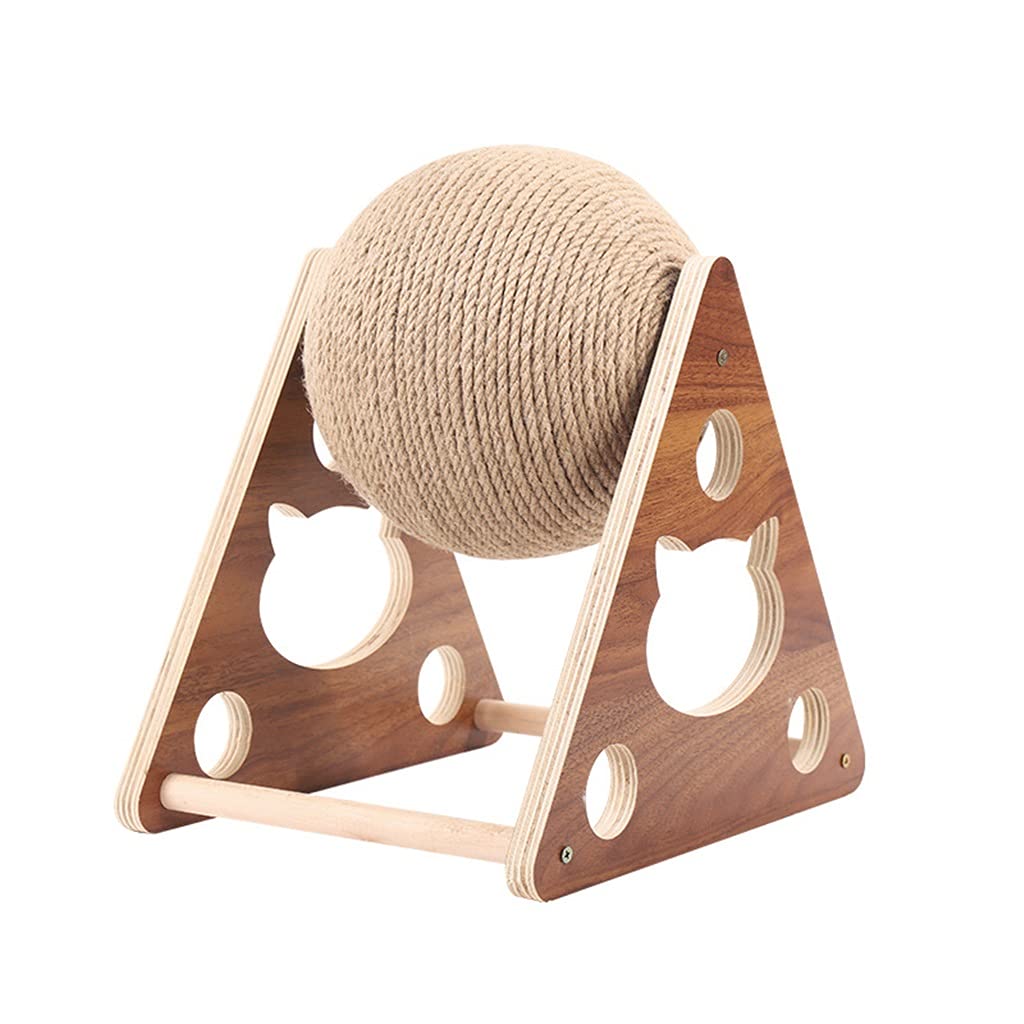 Premium Cat Tree with Scratching Post, Sisal Rope, Climbing Frame & Hanging Ball - Multi-Level Playhouse for Kittens & Adult Cats - Protects Furniture from Scratching - Perfect for Indoor Cat Exercise & Entertainment