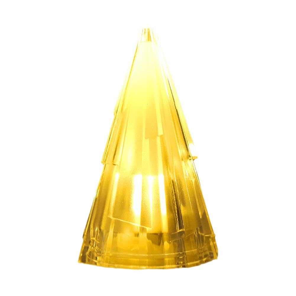 1Pcs Iceberg Ambiance LED Lights - Crystal Mini Christmas Tree Night Light for Home Decor, Wedding, Valentine's Day, Thanksgiving & Christmas Gifts | Flameless Decorative Lighting for Bedroom, Party, Holiday Decorations