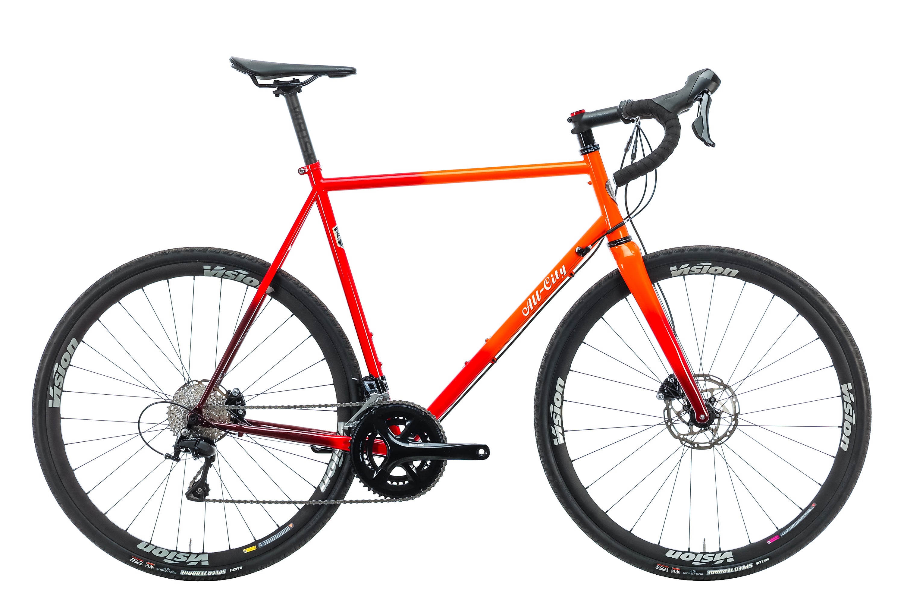 2020 All City Zig Zag Road Bike - 58cm Lightweight Aluminum Frame for Urban Commuting & Fitness Riding