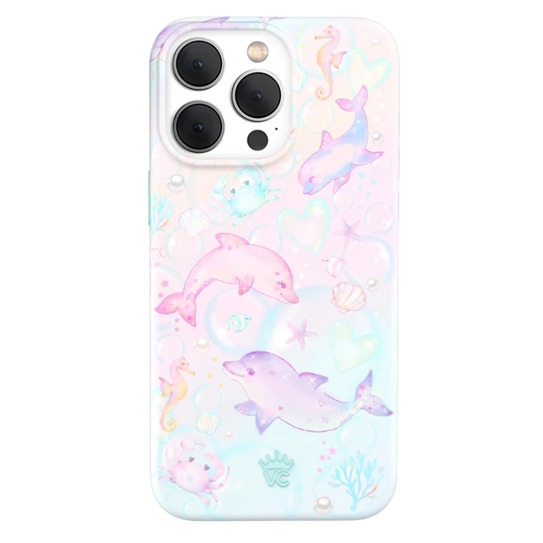 Aqua Angels iPhone Case - Slim Protective Phone Cover for iPhone 14/13/12/11 Pro Max - Waterproof & Shockproof Design - Perfect for Outdoor Activities, Travel & Daily Use
