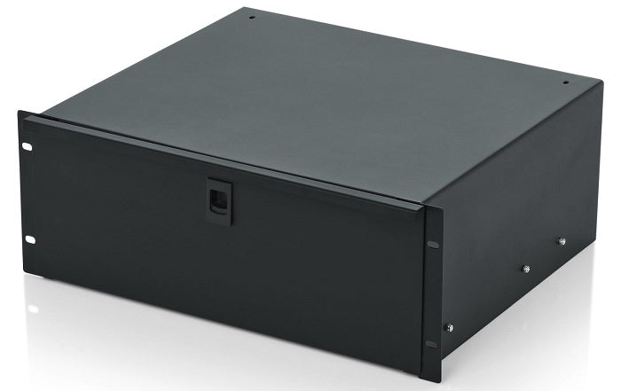 Gator Standard 4U Rack Mount Drawer - Heavy Duty Server Rack Drawer for Network Equipment Storage | Perfect for Data Centers, Home Studios & Office Server Rooms