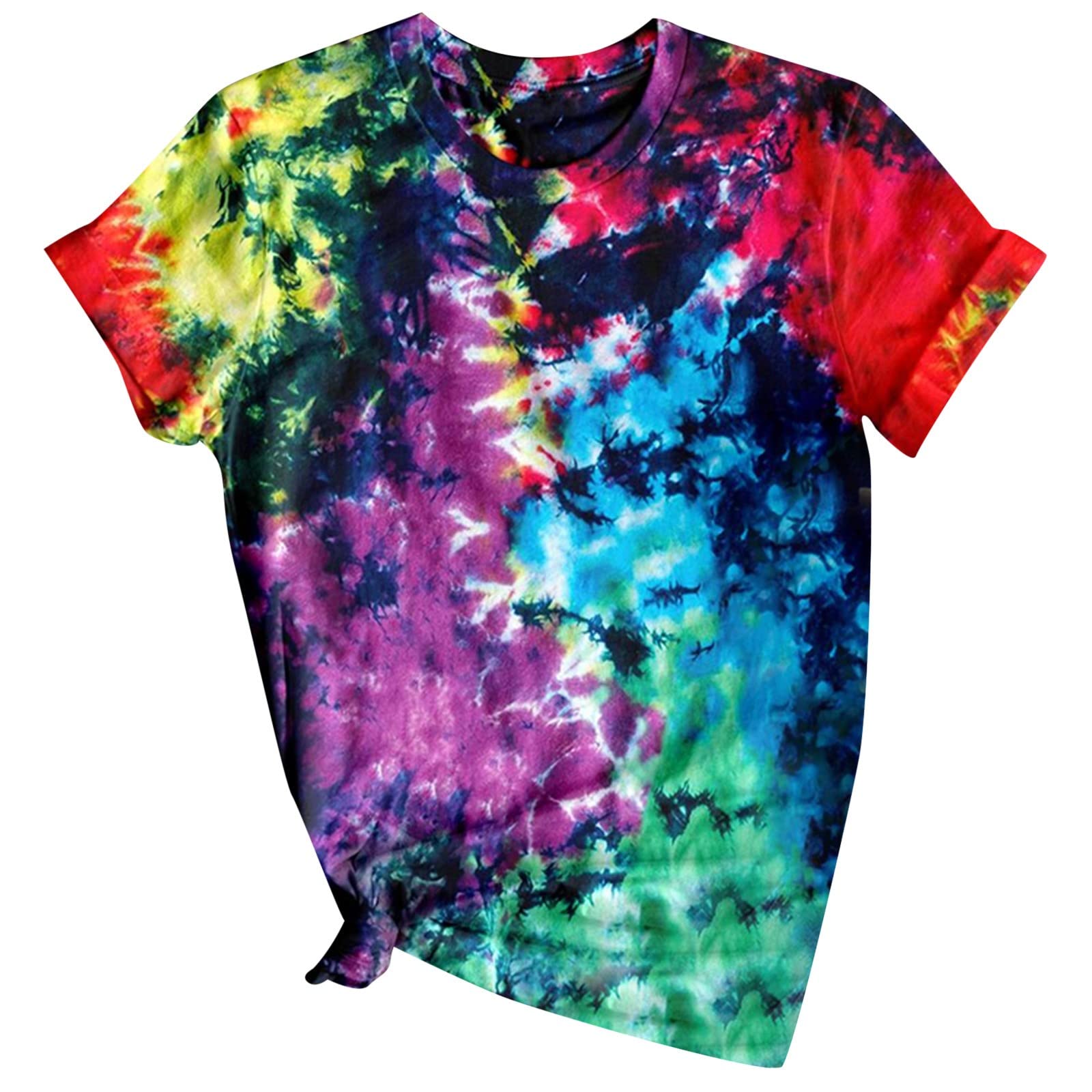 Women's Casual Summer Tops - Round Neck Short Sleeve Blouses & Tees for Everyday Wear | Perfect for Office, Beach & Weekend Outings