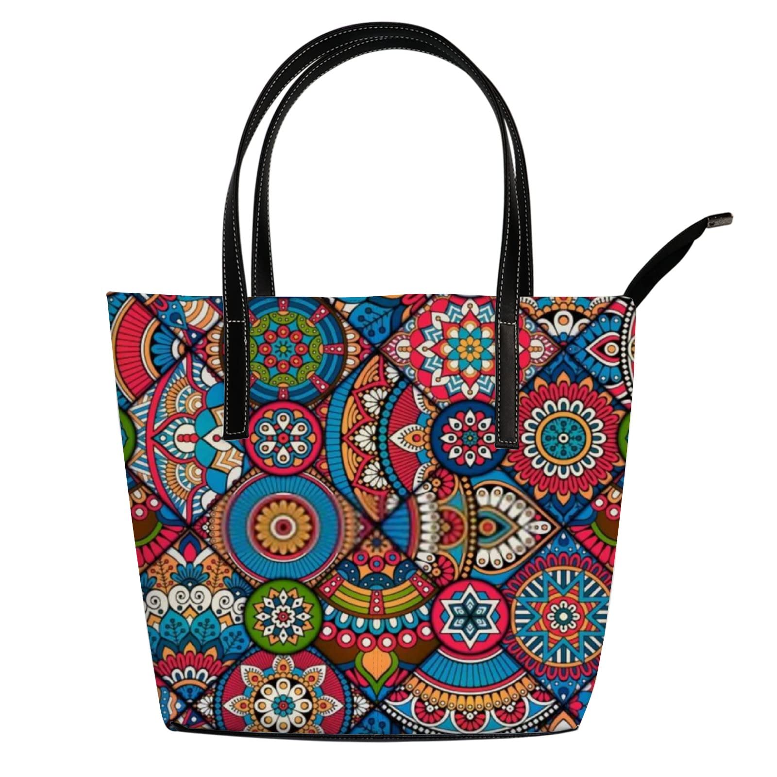 Premium Genuine Leather Tote Bag for Women - Stylish Crossbody Handbag with Adjustable Strap - Perfect for Work, Travel & Everyday Use