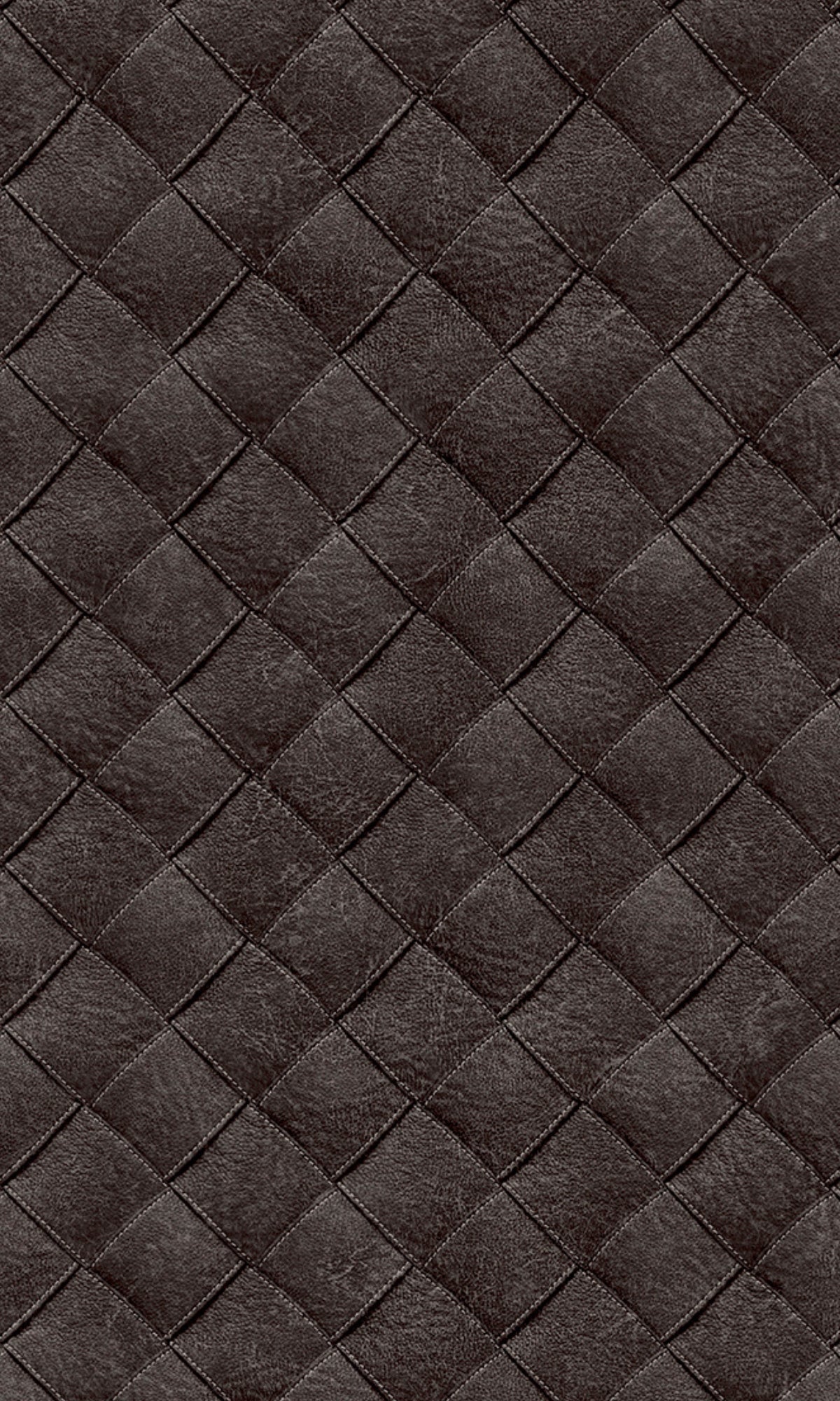 Black Leather Patchwork Geometric Wallpaper R8248 - Modern Peel and Stick Wallpaper for Living Room, Bedroom, and Office Decor