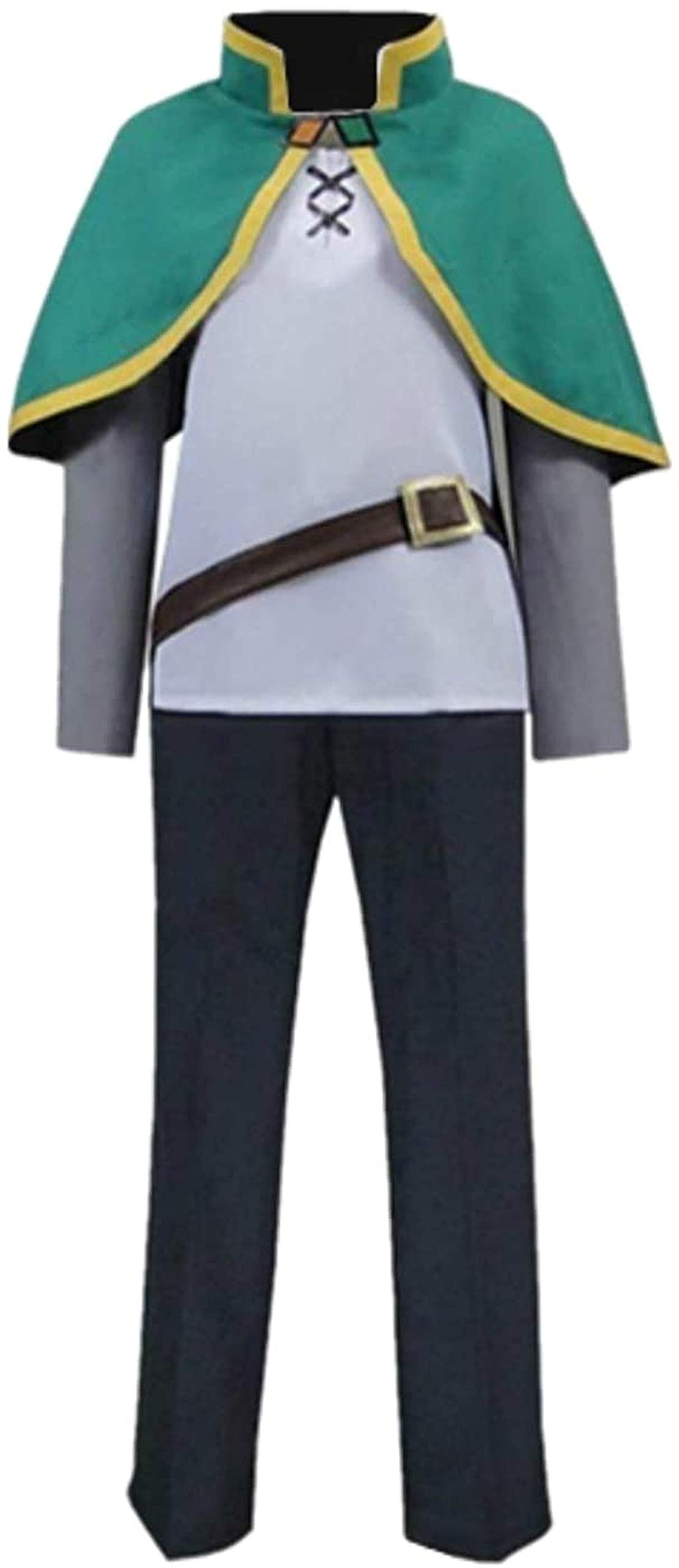 KonoSuba Kazuma Satou Cosplay Costume Full Set - Anime Halloween Outfit, God's Blessing on This Wonderful World Cosplay for Conventions & Costume Parties