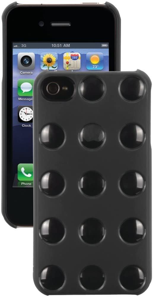 Griffin Reveal Orbit Case for iPhone 4/4S - Slim Protective Cover with Clear Back & Black Bumper | Perfect for Everyday Use, Travel & Outdoor Activities
