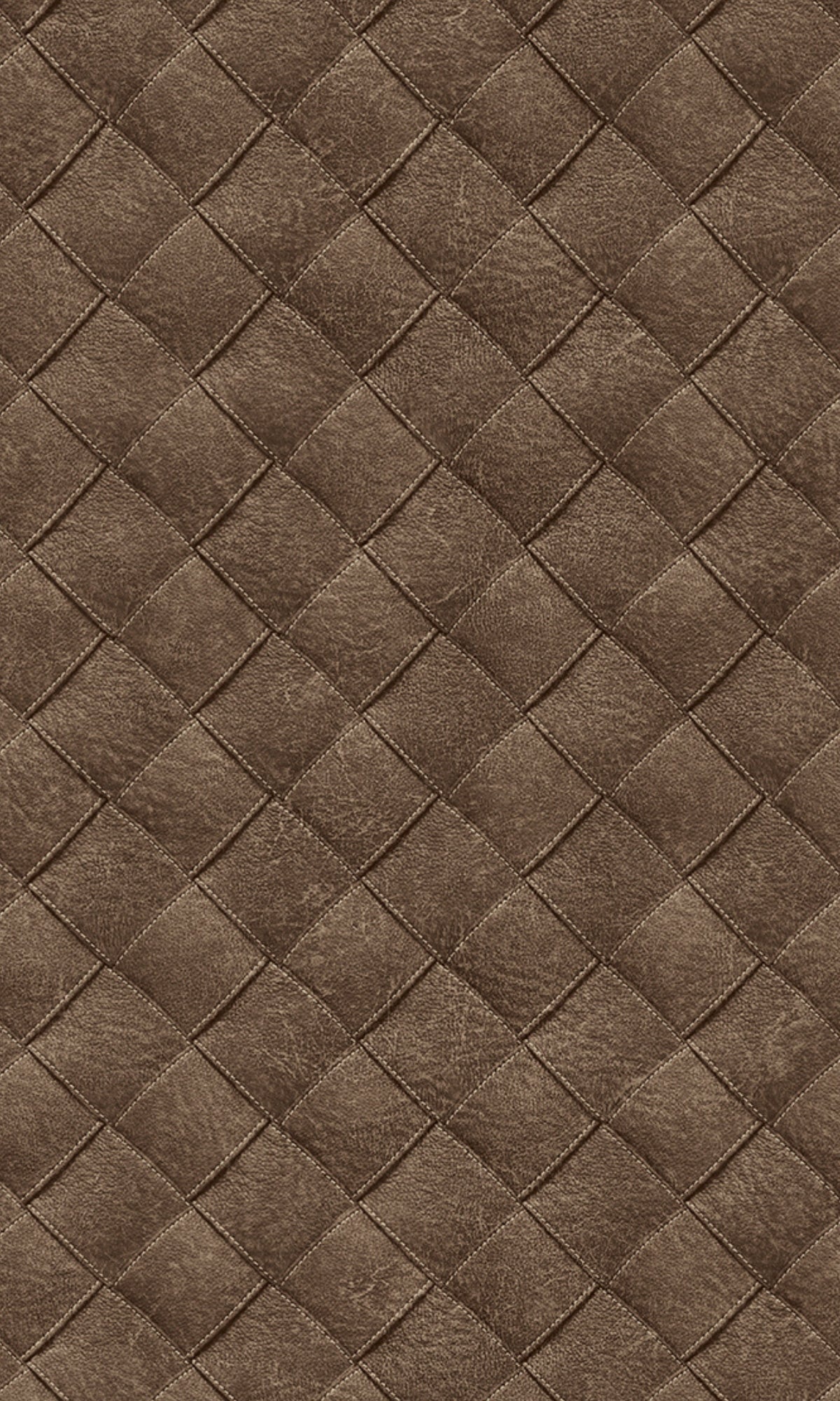 Brown Leather Patchwork Geometric Wallpaper R8245 - Modern Peel and Stick Wallpaper for Living Room, Bedroom, Office Decor - Self-Adhesive Removable Wallpaper for Home & Commercial Use