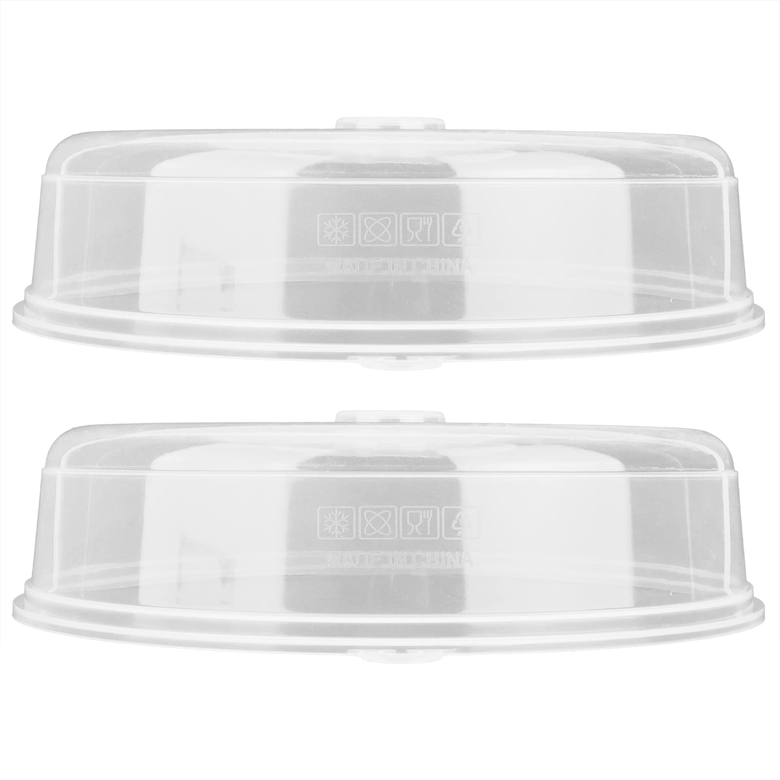 Microwave Splatter Cover - BPA-Free, Reusable & Safe Food Cover with Rotating Vent for Even Heating | Perfect for Popcorn, Leftovers & Meal Prep