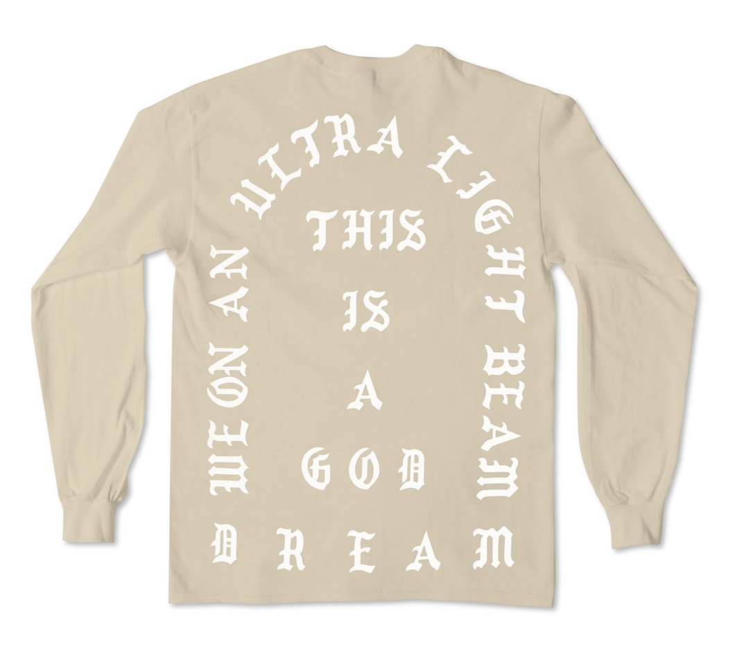 AA Apparel The Life of Pablo Tour Long Sleeve T-Shirt - Official Merchandise | Vintage Style Cotton Tee for Concerts & Streetwear Fashion