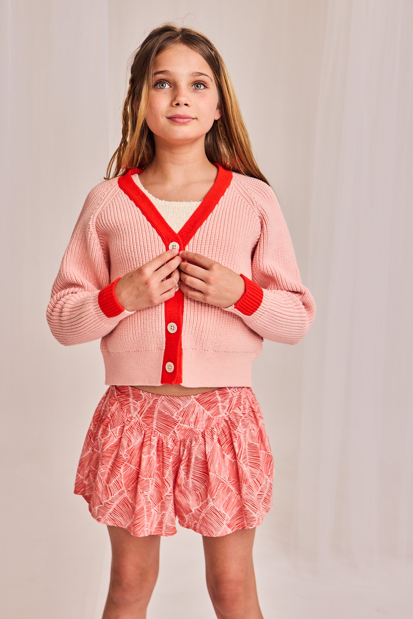 Stylish AO76 Joice Rose Cardigan for Women - Soft Knit Open Front Sweater | Perfect for Casual Outfits, Office Wear & Layering in Fall & Winter