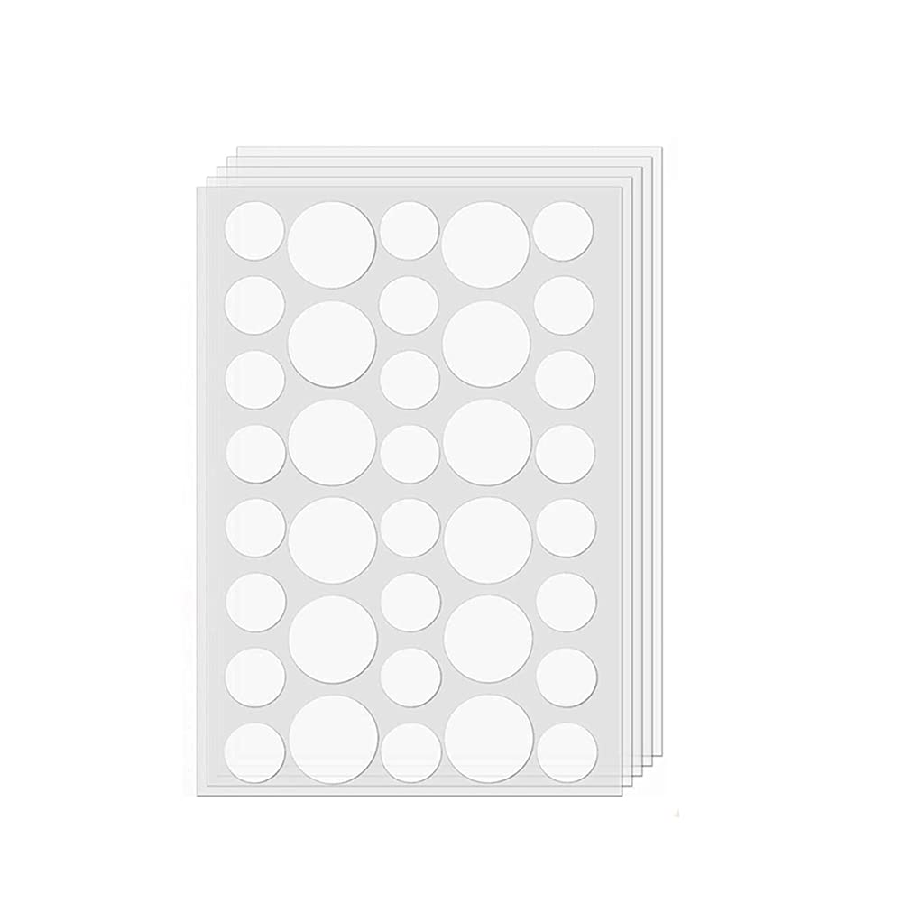 36pcs Hydrocolloid Pimple Patches for Acne Treatment - Transparent Absorbing Cover Stickers for Face, Zits & Blemishes - Perfect for Overnight Spot Treatment & Daily Concealing (Ideal for Travel, Work & School)