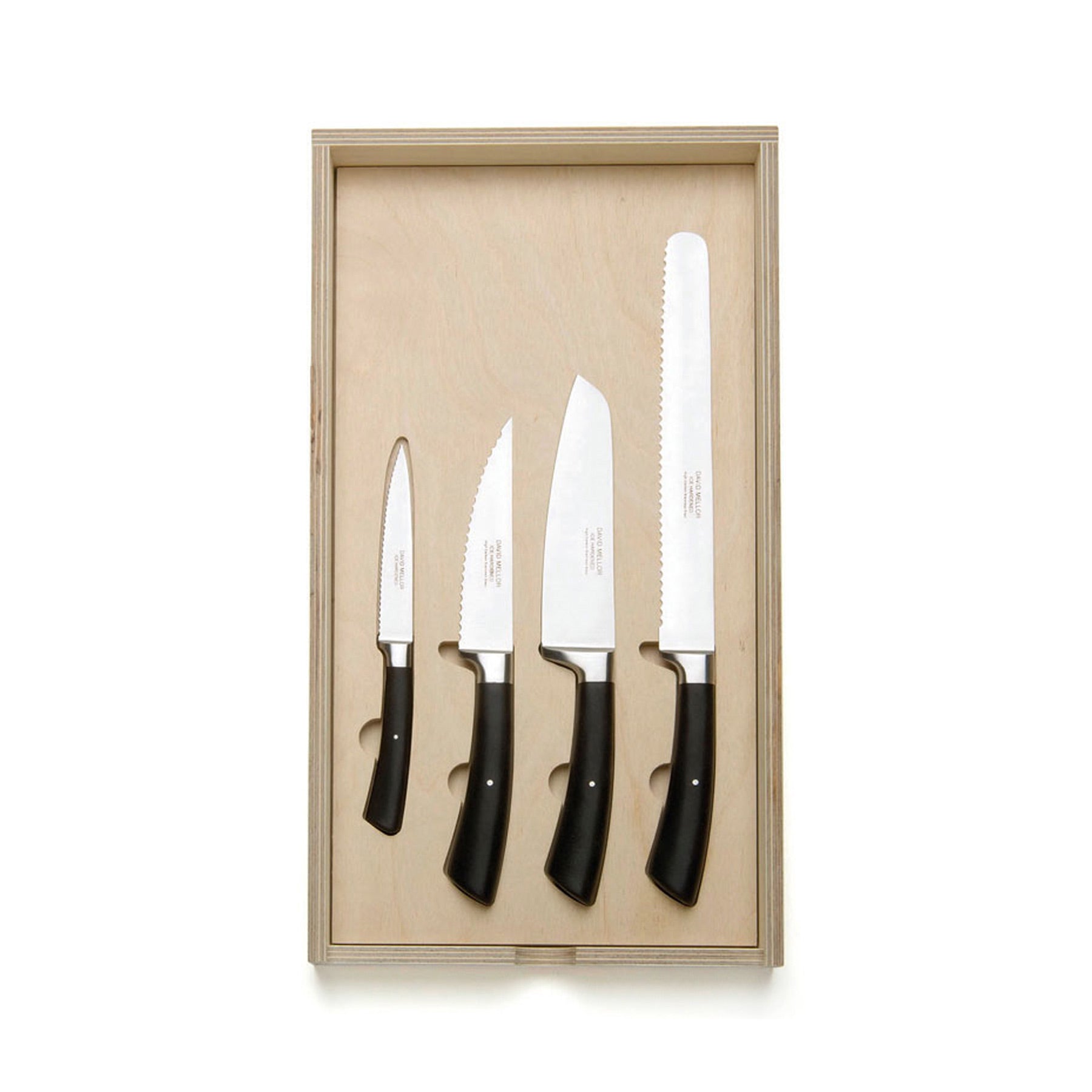 Premium 8-Piece Kitchen Knife Set with Ergonomic Black Handle - Professional Chef Knives for Cooking, Slicing, Dicing - Perfect for Home Chefs & Culinary Enthusiasts