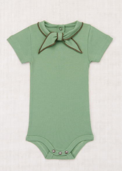 MISHA & PUFF Baby Short Sleeve Onesie - Organic Cotton Bodysuit (6-24 Months) for Playtime, Daycare & Summer Outfits