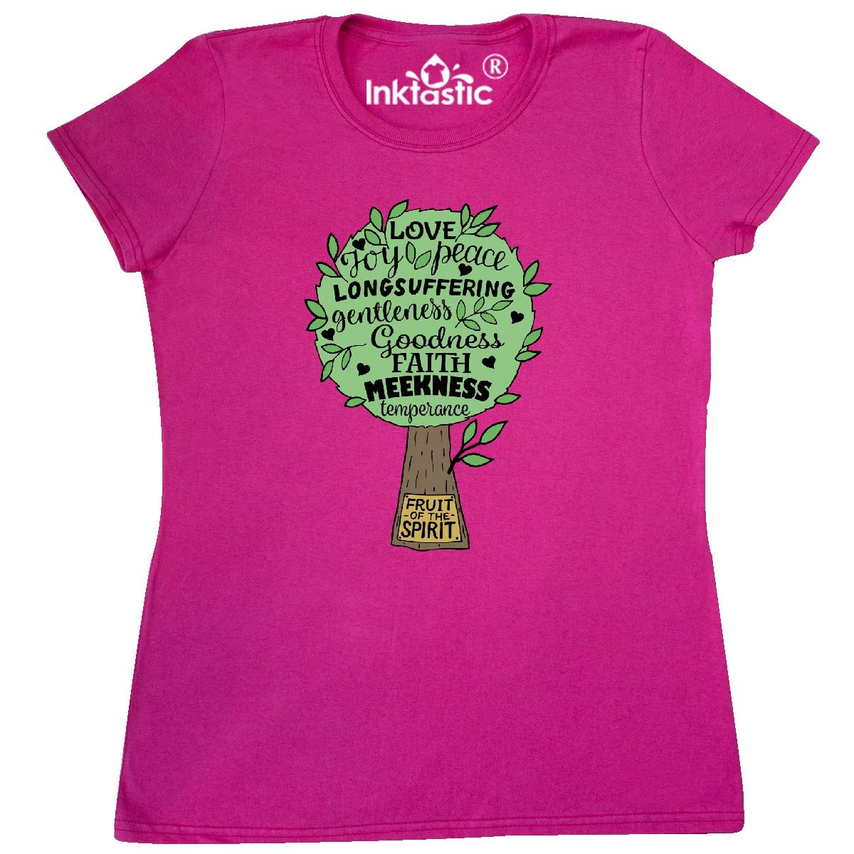 Fruit of The Spirit Bible Quote Women's T-Shirt - Christian Faith Apparel
