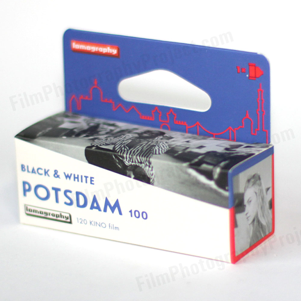 Lomography Potsdam 100 Black & White Film - 120 Format (1 Roll) - Perfect for Vintage Photography, Street Shots & Artistic Projects