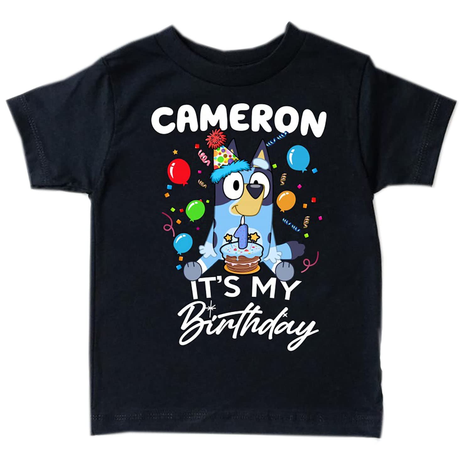 Custom Family Matching Birthday T-Shirts - Personalized Birthday Shirts for Men, Women & Kids - Fun Multicolor Birthday Party Outfits for Family Celebrations & Group Photos
