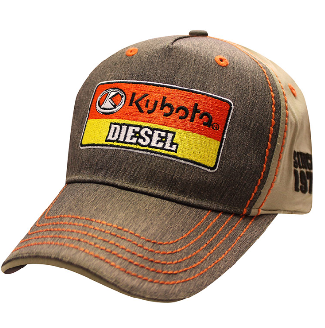 Kubota Diesel 1975 Vintage Trucker Hat - Classic Retro Style for Farmers, Mechanics & Diesel Enthusiasts