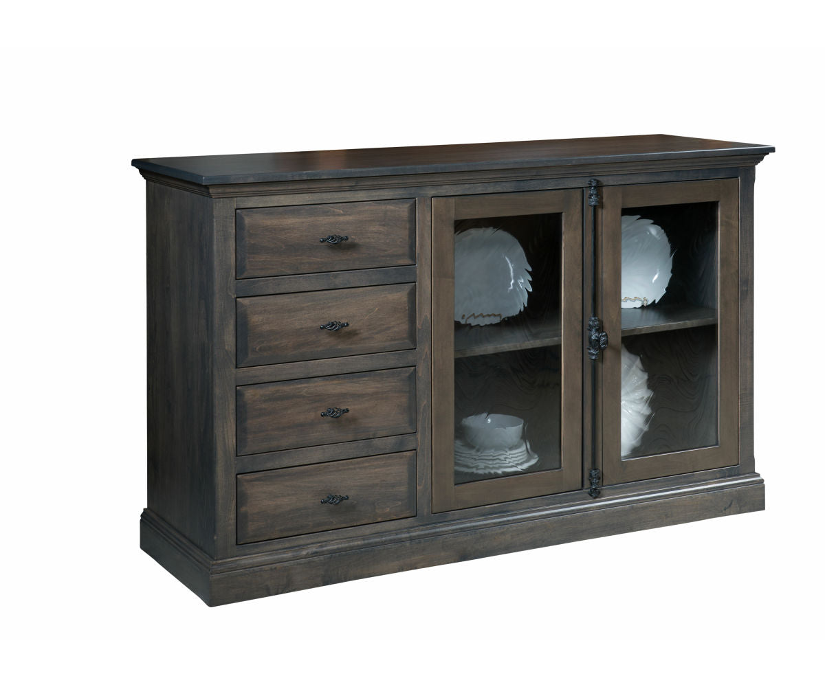 Allison Buffet 60 - Premium Quality Buffet Table for Dining Room, Kitchen, or Party - Perfect for Entertaining, Family Gatherings, and Home Decor