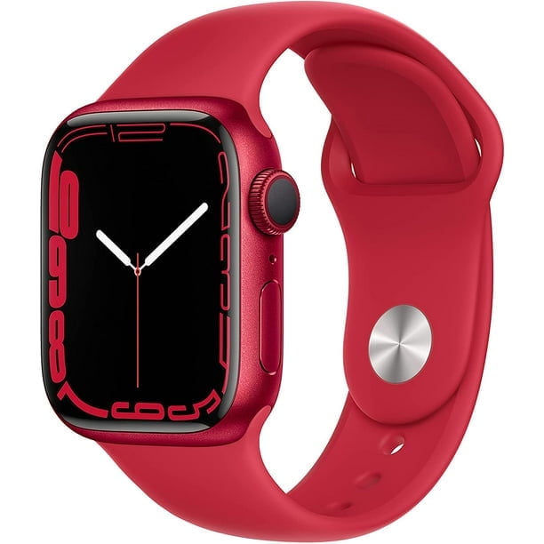 Apple Watch Series 9 (GPS) 45mm Red Aluminum Case with PRODUCT(RED) Sport Band - Smartwatch for Fitness Tracking, Heart Rate Monitoring & iPhone Connectivity - Perfect for Running, Workouts & Daily Wear (MRXK3LL/A)