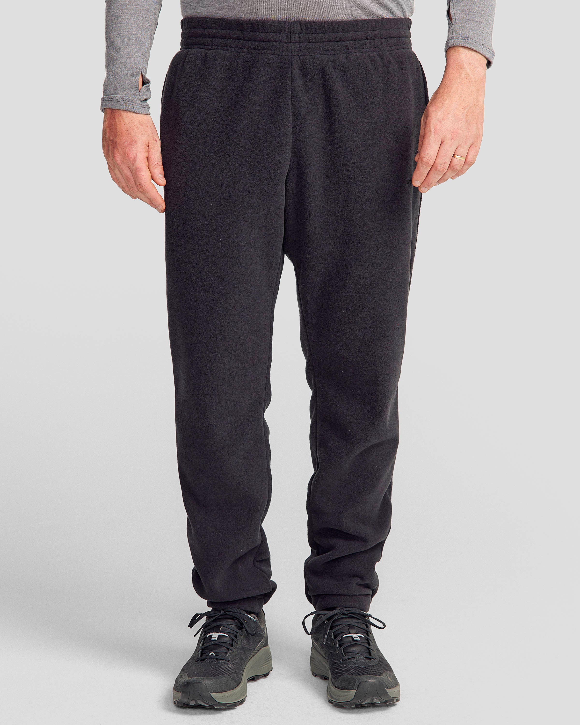 Men's Ridge 100 PrimaLoft® Bio Joggers - Water-Resistant Thermal Running Pants for Cold Weather - Black | Perfect for Winter Jogging, Hiking & Outdoor Activities