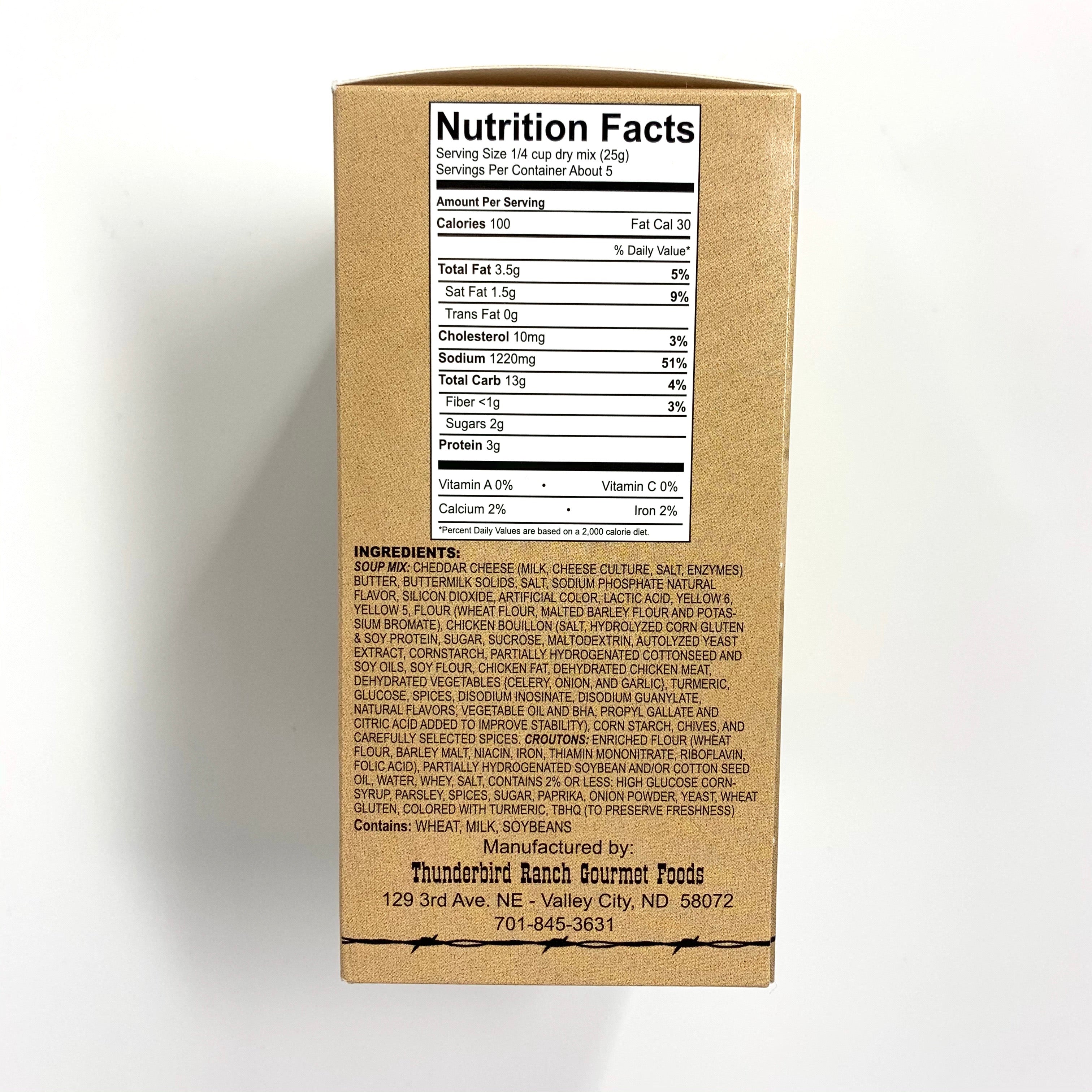 Dakota Cheese Soup Mix - Rich & Creamy Instant Soup Powder for Easy Homemade Meals - Perfect for Camping, Quick Lunches & Cozy Family Dinners