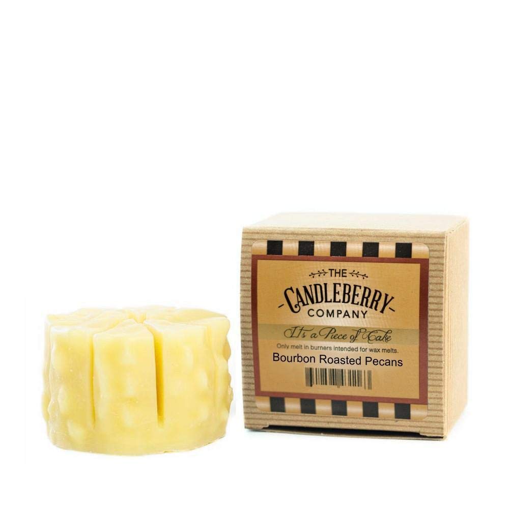 Premium Bourbon Roasted Pecans Scented Wax Melts for Candle Warmers - Long-Lasting Candleberry Wax Melts with Rich Aroma - Perfect for Home Fragrance, Relaxation & Gift Giving