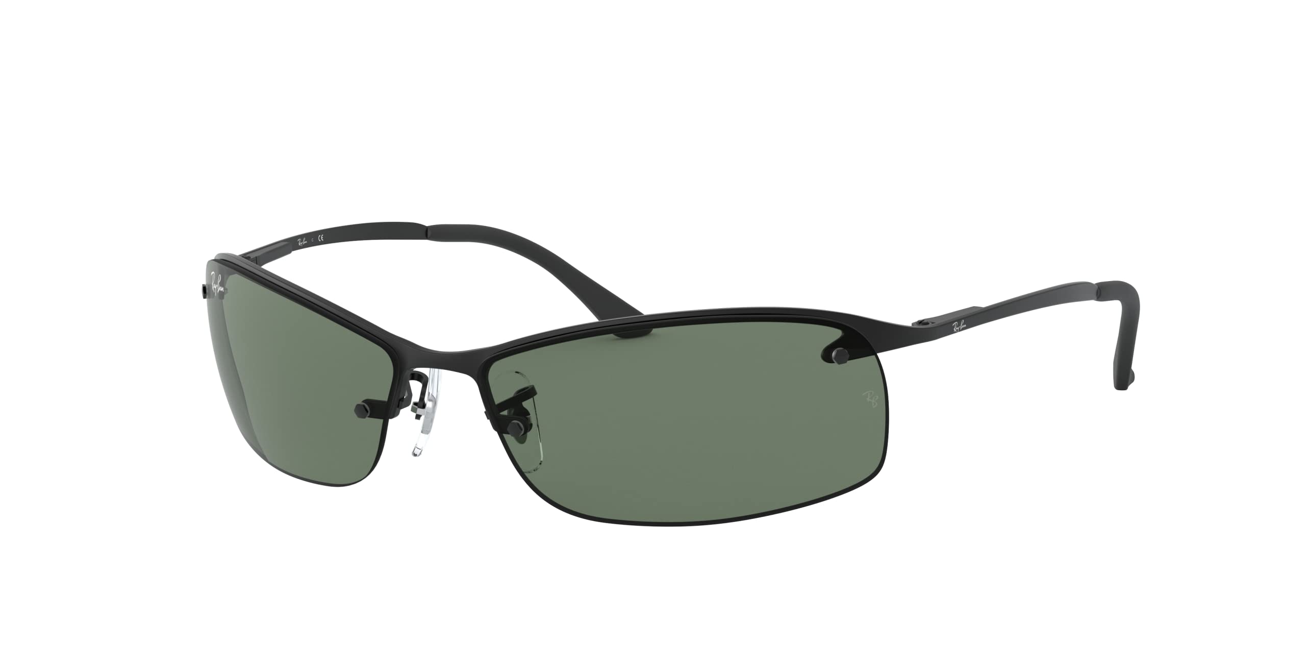 Ray-Ban RB3179 Metal Rectangular Polarized Sunglasses for Men & Women - UV Protection, Classic Aviator Style - Perfect for Driving, Beach & Outdoor Activities