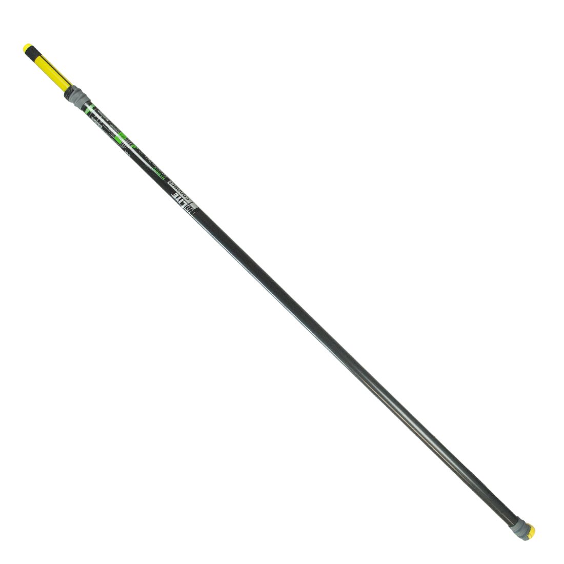 Unger nLITE Hybrid Extension Pole 11 Foot - Lightweight Telescopic Cleaning Pole for Windows, Gutters & High Ceilings - Durable & Adjustable for Indoor & Outdoor Use