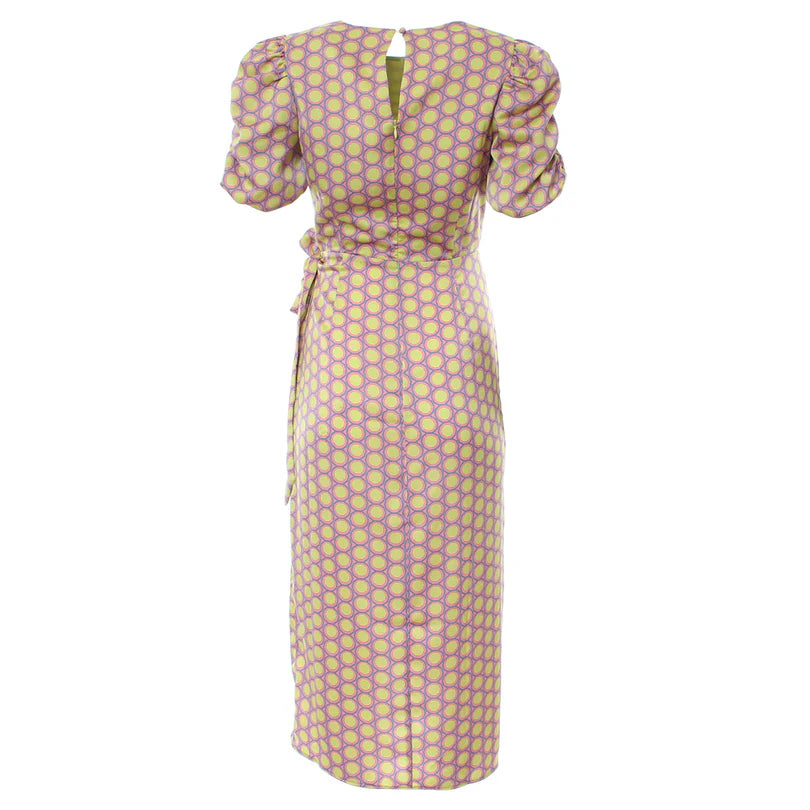 Ellya Women's Green Dress - Elegant Casual Summer Dress for Outdoor, Party & Daily Wear