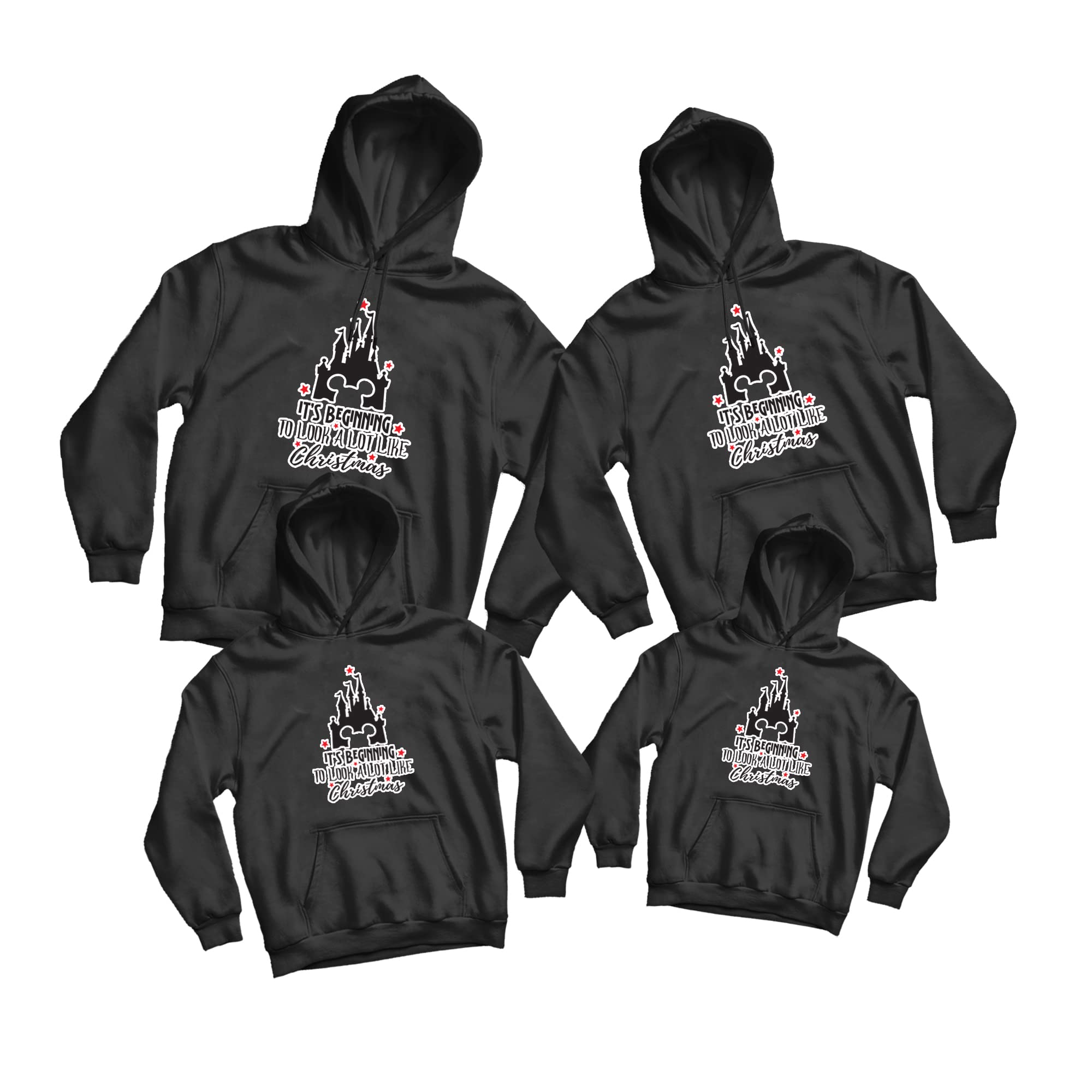 **Mickey & Minnie Mouse Hooded Sweatshirts for Women & Men - Natural Cotton Disney Magic Kingdom Hoodies - Cozy Lounge & Theme Park Wear**